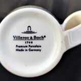 Coffee cup with its sub-cup in wave villeroy and boch new wave