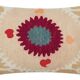 Vintage embroidered cushion cover 46x69 cm