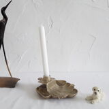 Old shell shape candle holder