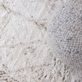 Vintage White Berber Rug - 318 x 180 cm