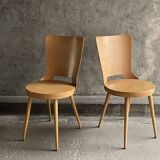 Pair of Dove model bistro chairs