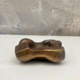 Bronze ashtray by Jacques Lauterbach 1965