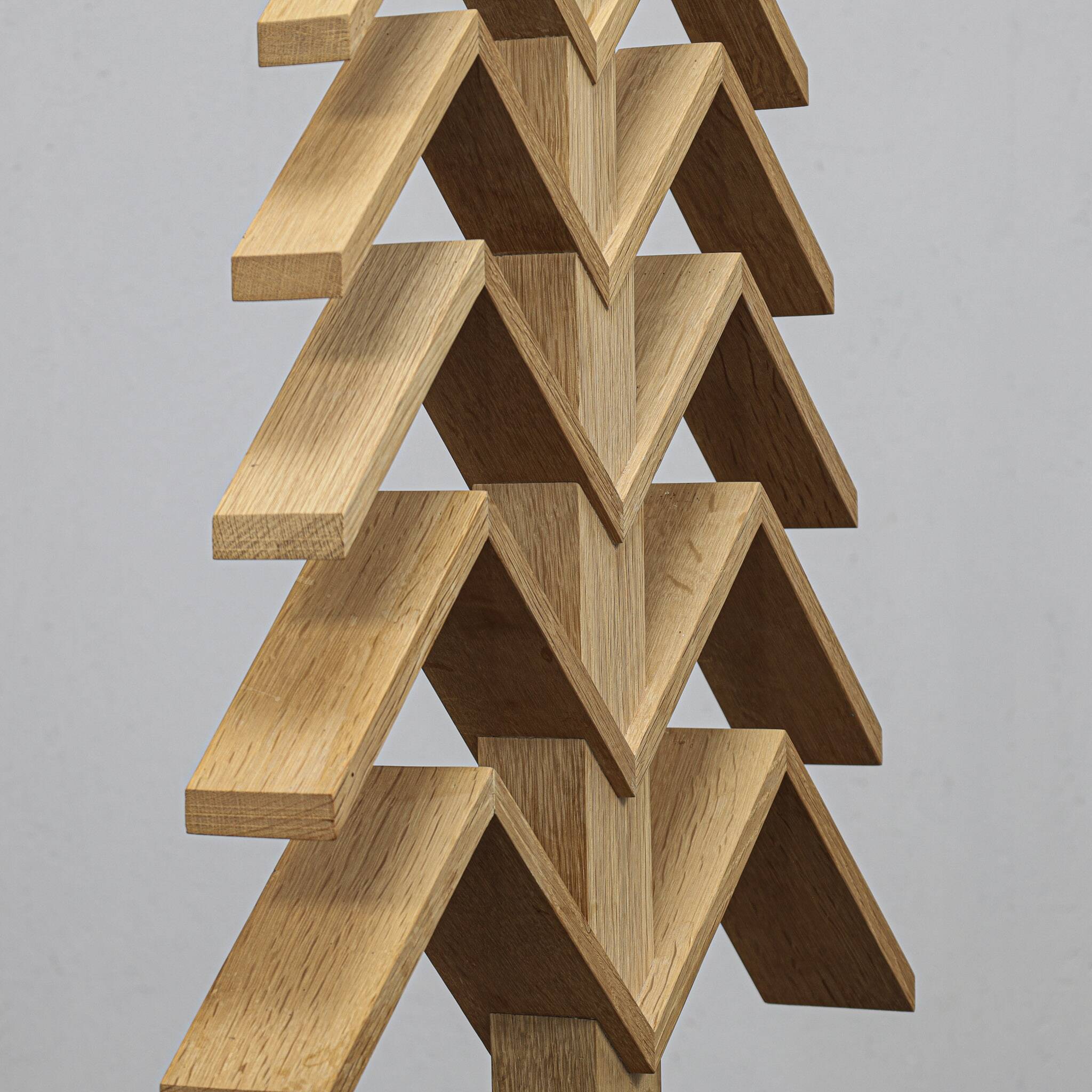 Geometric abstract sculpture by Herma Steur, 2000s