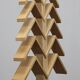 Geometric abstract sculpture by Herma Steur, 2000s