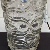 Vase en verre, travail italien, 1970