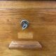 solid oak workshop cabinet, 1950