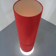 Floor lamp with illuminated glass stand from Doria Leuchten, 1960s.