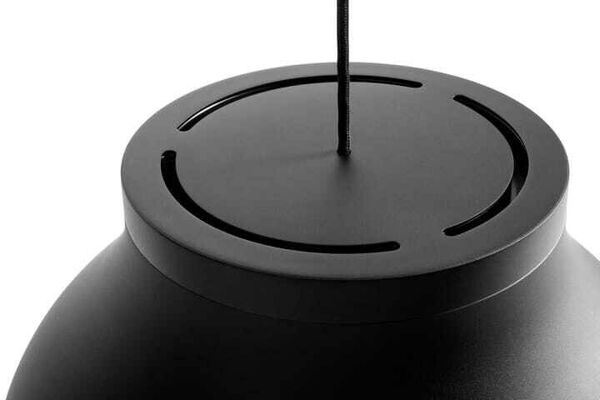 Suspension HAY PC Pendant S, Pierre Charpin, noir mat