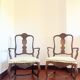 Paire de fauteuils style anglais Chippendale