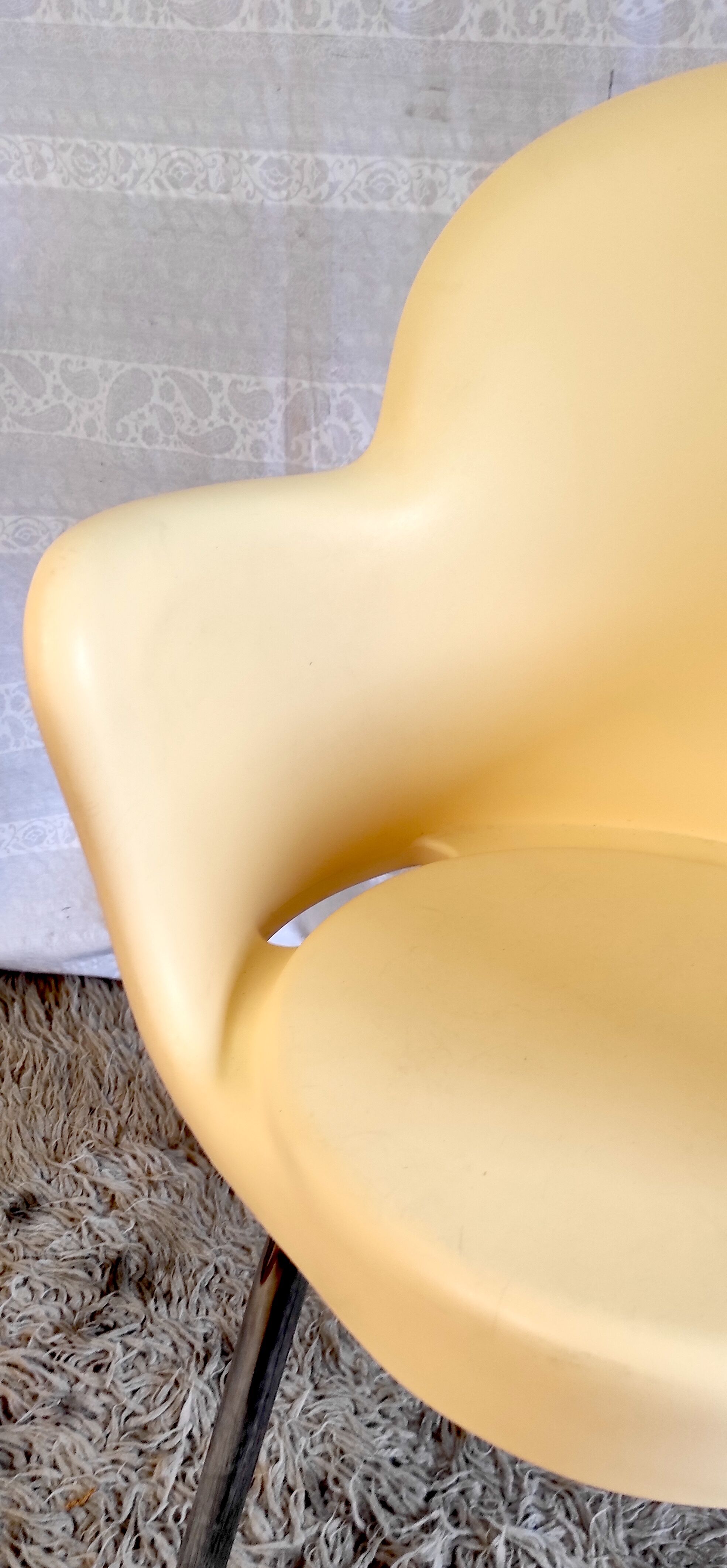 Chaise beige « GoGo Basic » par Marcello Ziliani pour Sintesi - fin XXème