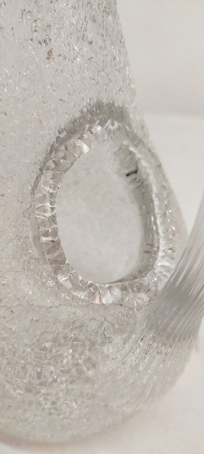 Murano glass vase Italy 1970s