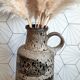 Large vintage ceramic vase “West-Germany” 1950s.
