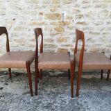 Scandinavian teak chairs