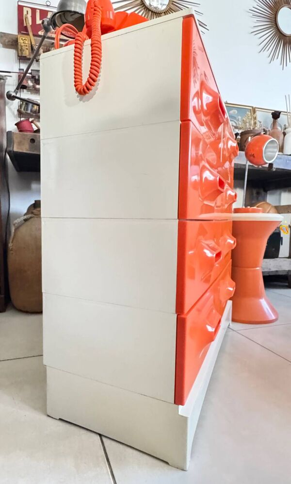 Commode vintage Marc Held pour Prisunic