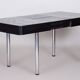 Bauhaus Extendable Dining Table in Oak Veneer and Chrome, 1930s