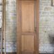 Restored solid oak bonnetière wardrobe