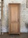 Restored solid oak bonnetière wardrobe