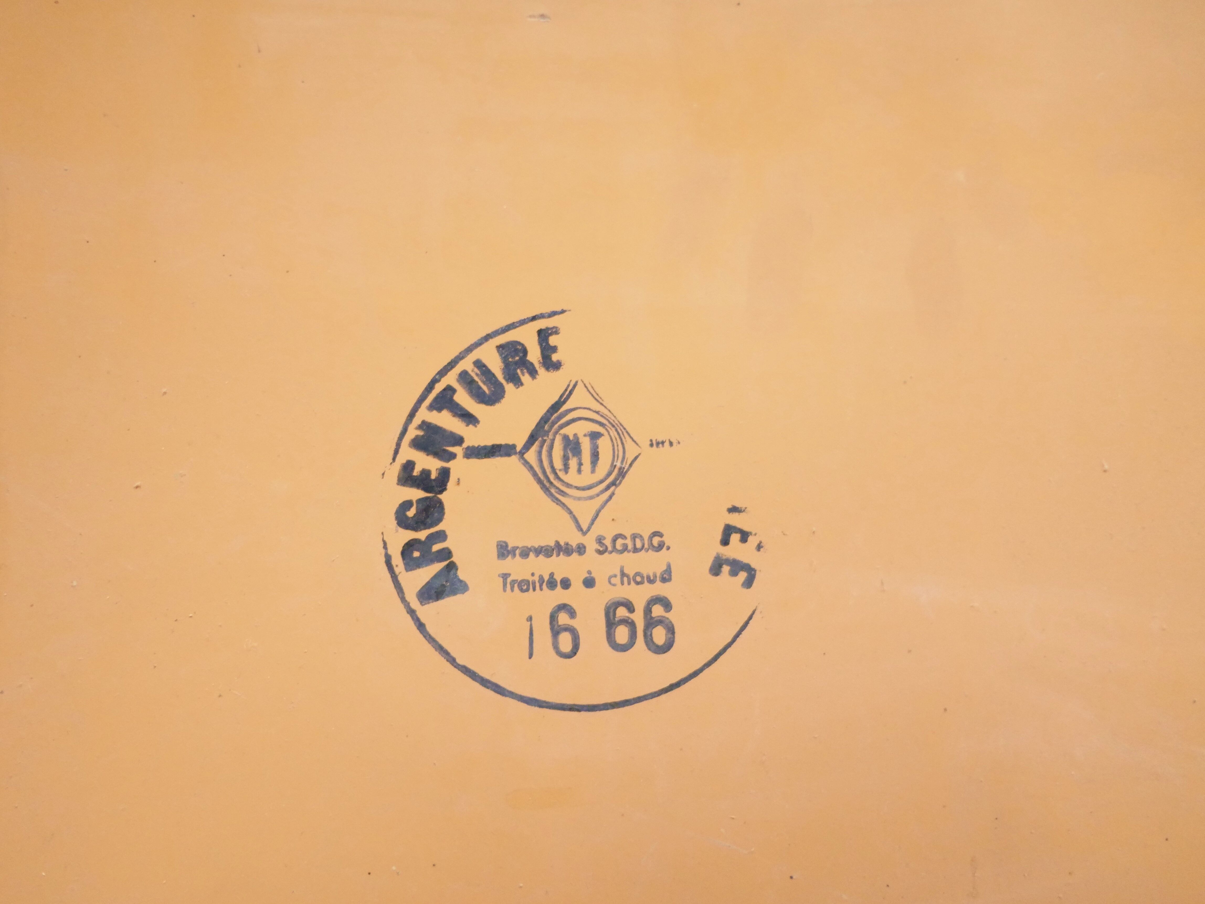 Beveled mirror art deco 48cm x 72cm