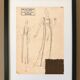Dessin de la maison Givenchy