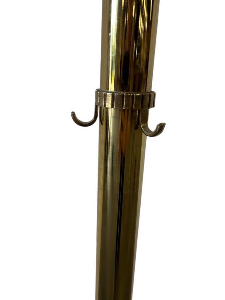 Vintage Gold Coat Rack / Floor Coat Rack