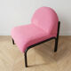 Restored pink Souvignet armchair