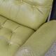 Fauteuil pivotant en cuir