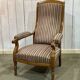 Voltaire III armchair, late 19th century, in cherry wood
