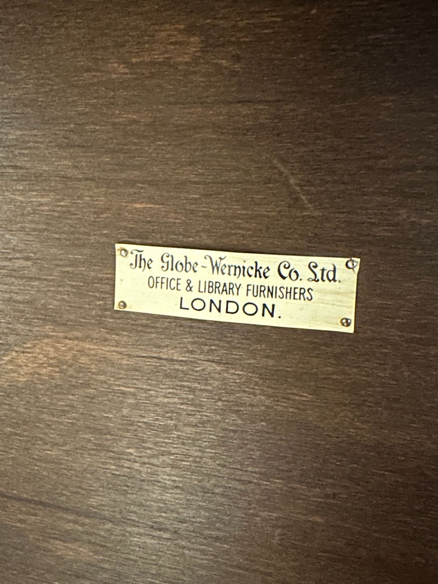 Original stackable Globe Wernicke Bookcase