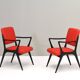Fauteuils S5 attribués à Alfred Hendrickx pour Belform, Belgique, années 1950, ensemble de 2.