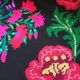 Vintage floral sofa cover, bedspread made by hand 200x150cm in Romania
