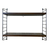 60's 70's oak string shelf module by Kajsa & Nils "Nisse" Strinning Sweden