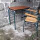 Schoolmaster's office and chair