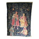 Wall tapestry reproduction of Artis Flora entitled the concert