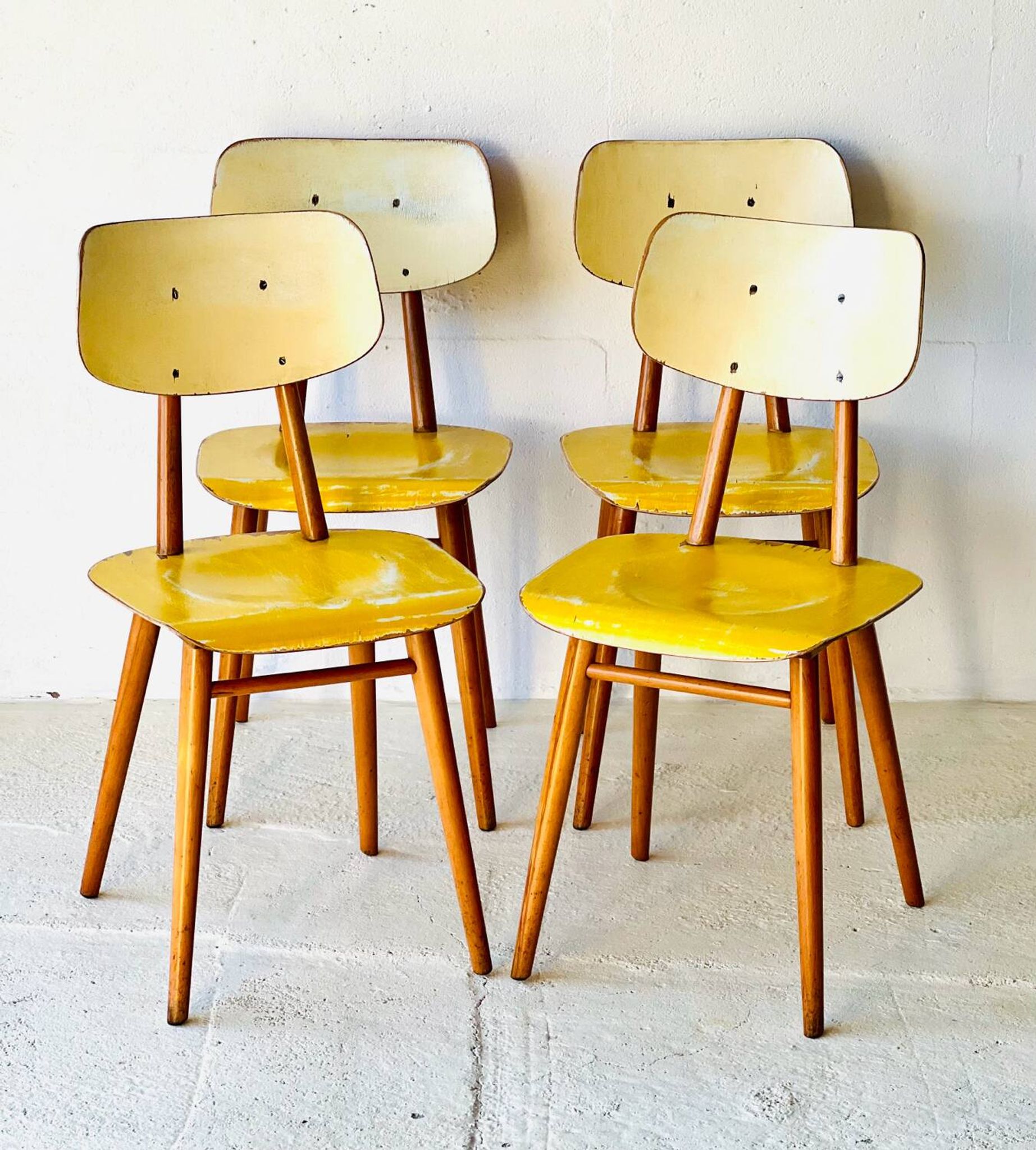 Bistro Chairs by Ton, 1950’