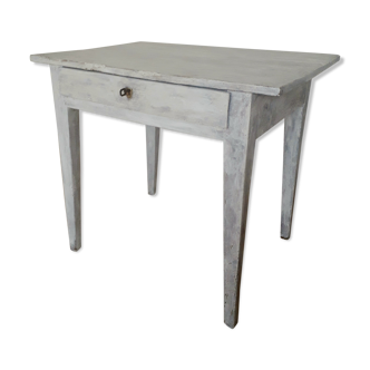 Old farm table in solid oak