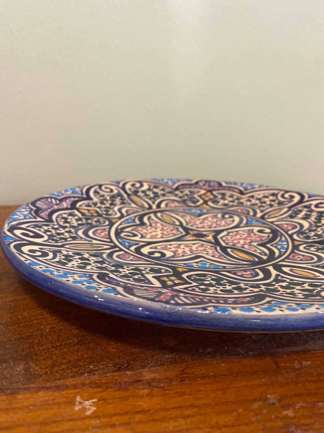 Ethnic decoration plate