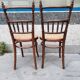 Paire de chaises bistrot Joseph Hoffman