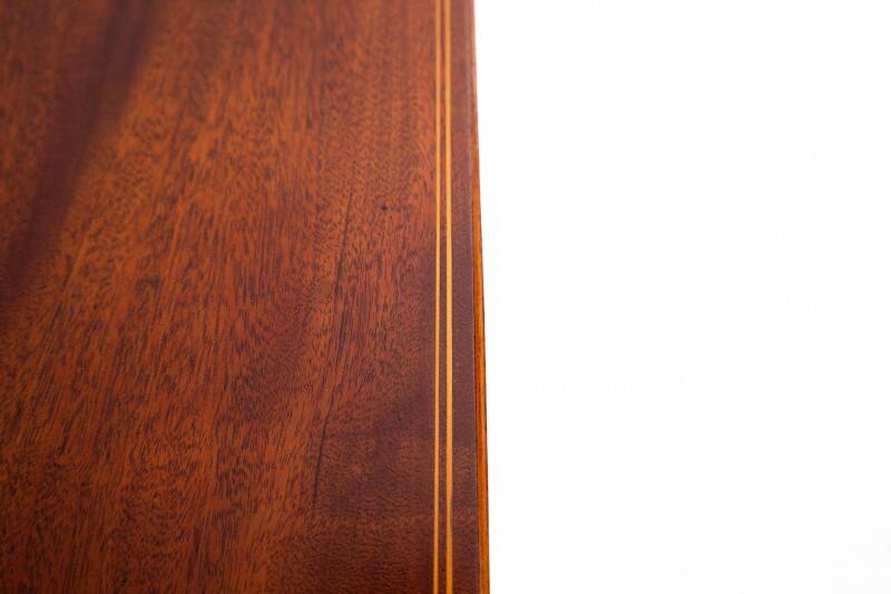 Folding game table, Western Europe, around 1890. Antique. After renovation.