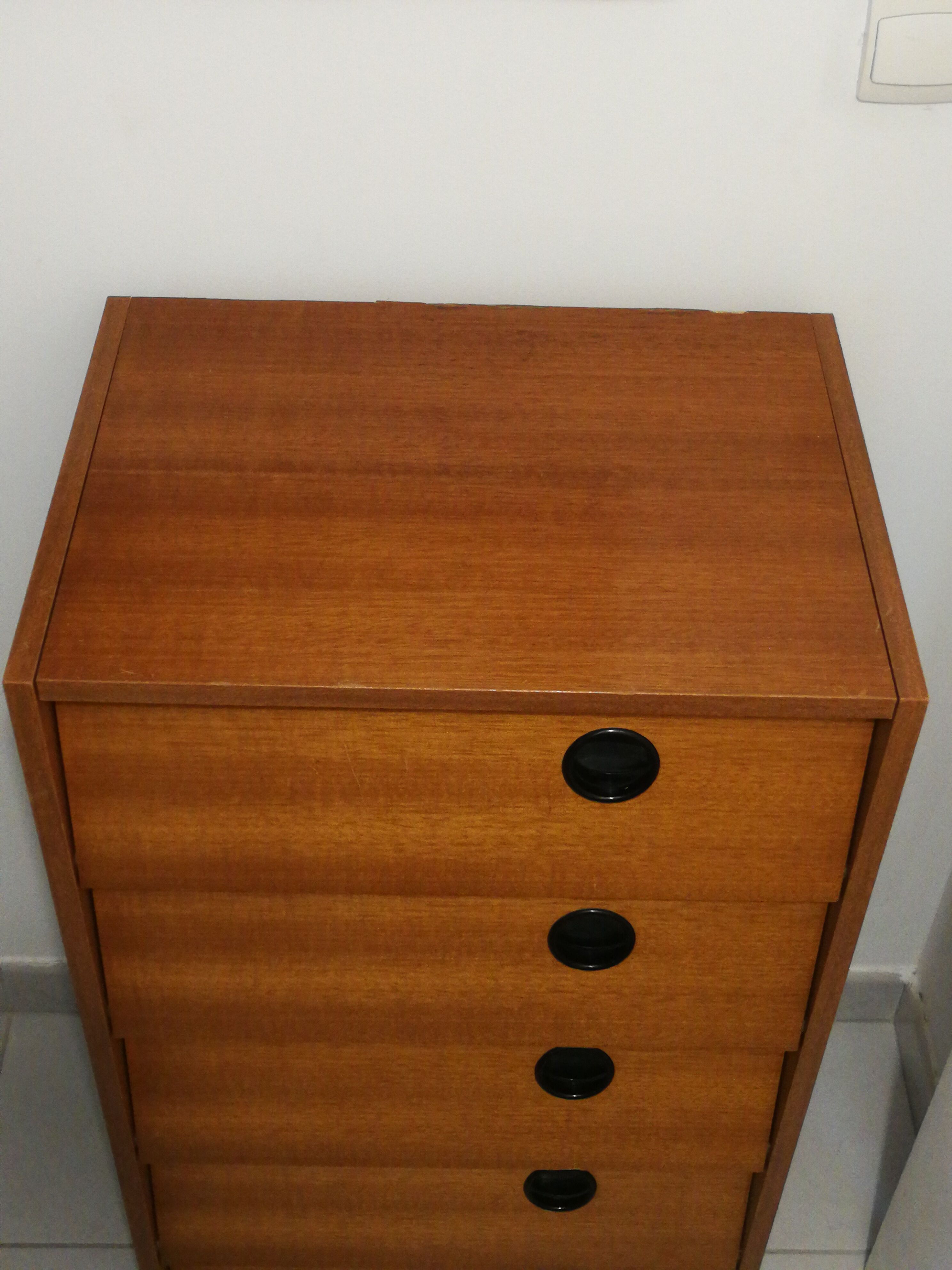 Vintage shoe cabinet