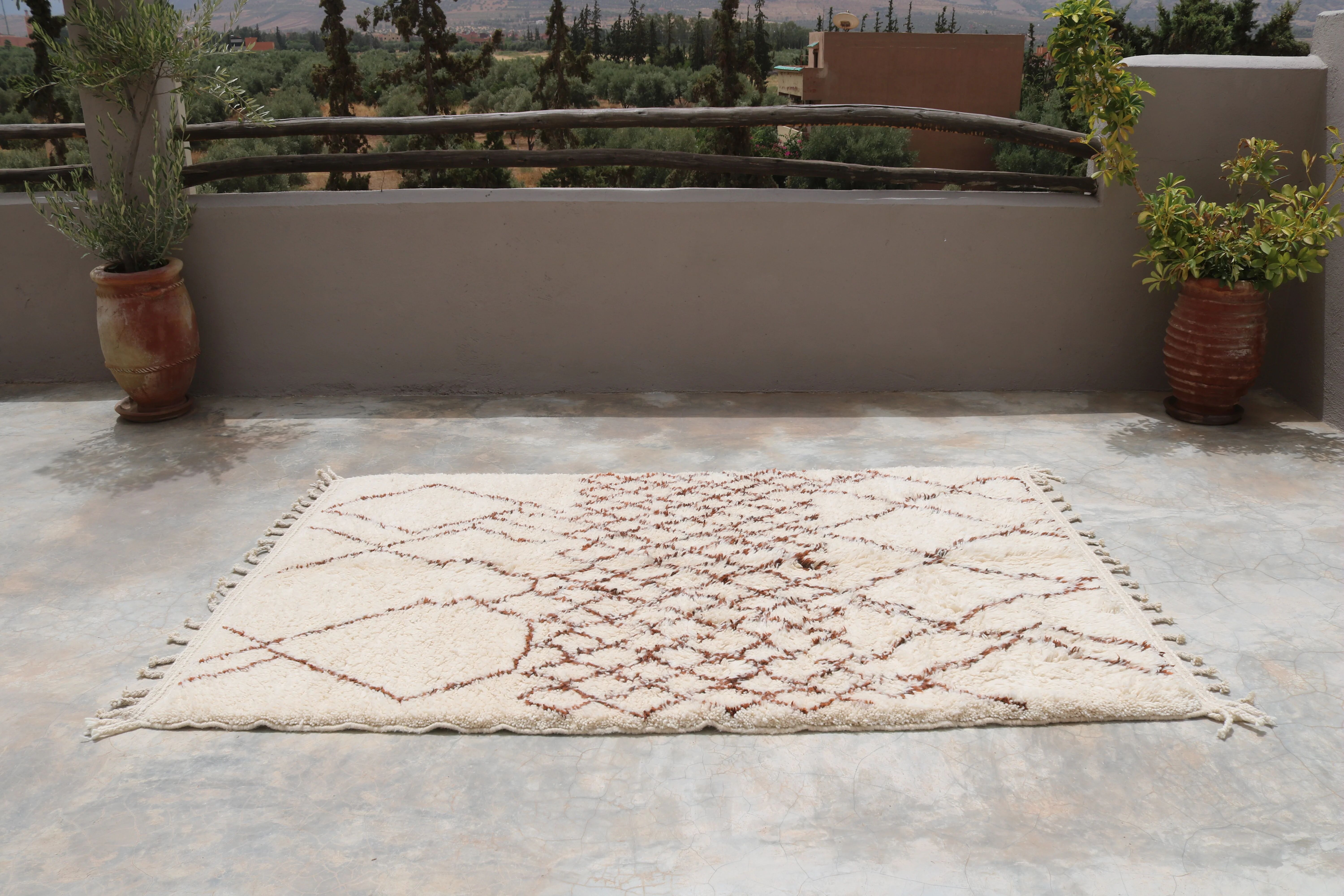 Tapis Beni Ouarain, 255 x 160 cm - AZ850