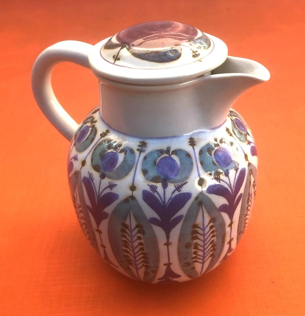 Scandinavian Design Pitcher Berte Jessen Aluminia (Royal Copenhagen)