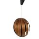 Mid-century modern - Moon lamp - Verner Panton style - teak - 60s