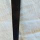 Old sauce spoon, fat and lean, Boulenger, silver-plated metal.