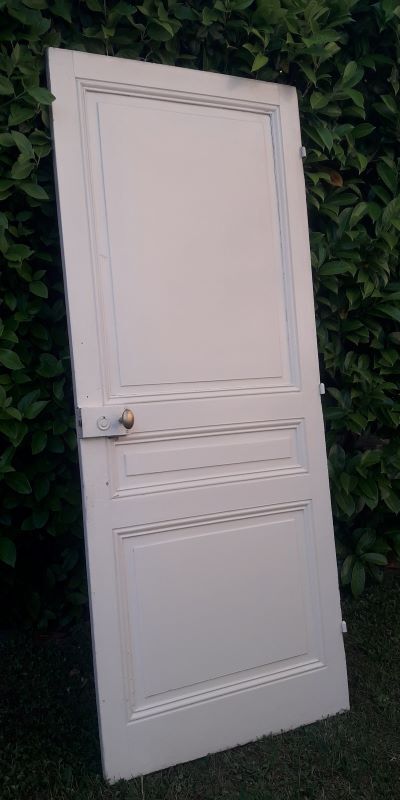 Communication door 199,2x82,8cm old molded
