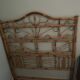 Rattan bamboo headboard