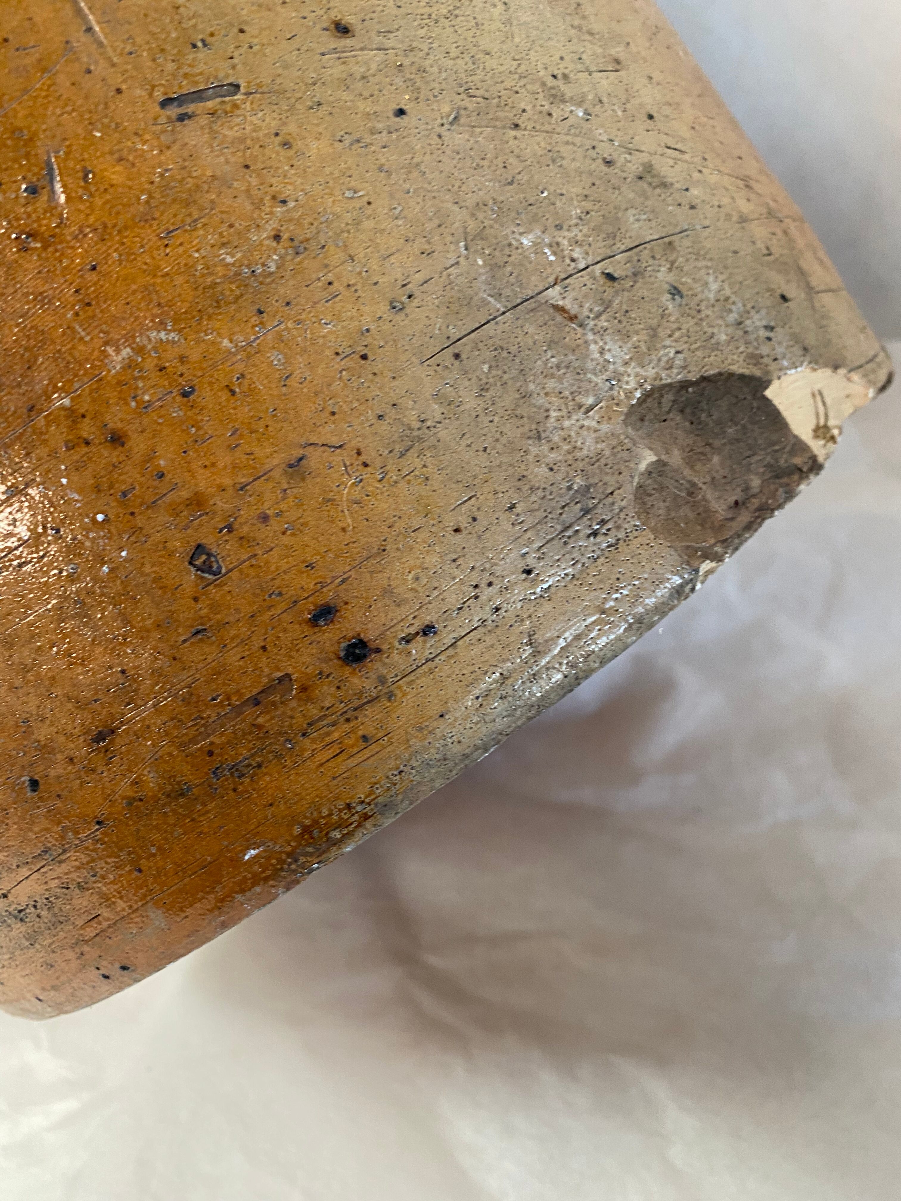 Bottle made of ancient sandstone