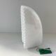 Vintage Fabbian Italy Passarola Lamp Murano Marble Glass Rare Chevron