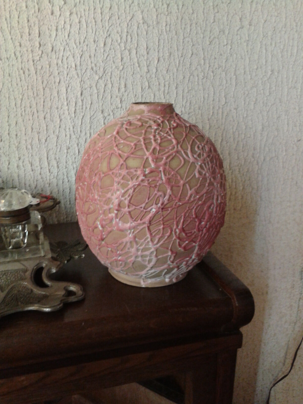 Former Earth Ball vase cooked