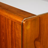 Buffet landsman white glass top