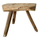 Brutalist tripod farm stool